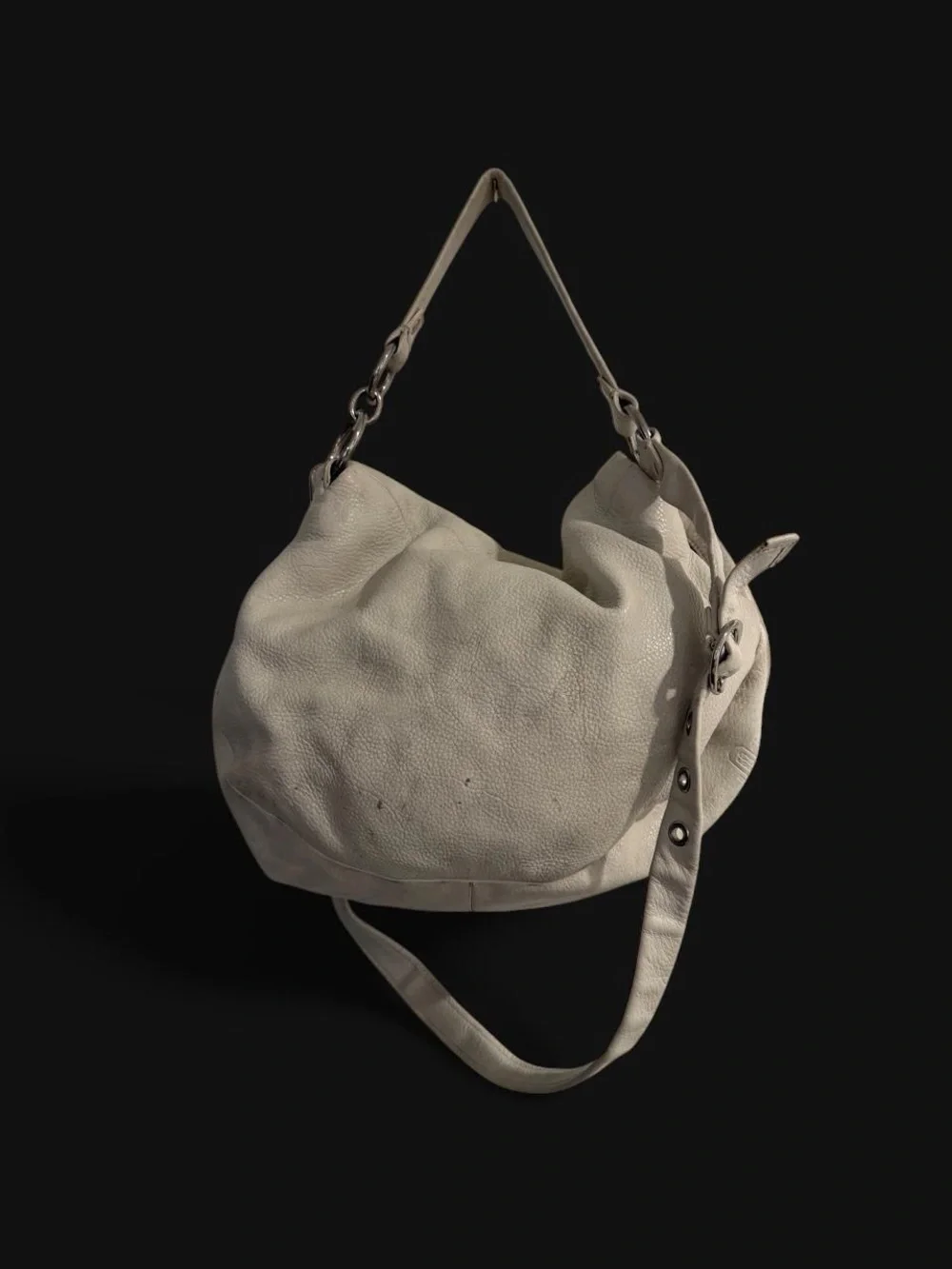 Coach Pebbled Leather Hobo Bag
